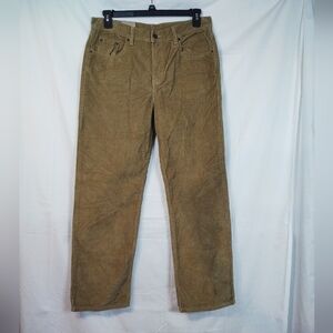 NWT Levi's Low Pro Flat Front Corduroy Jeans